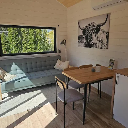 샬레 Modernes Tinyhouse Mit Klimaanlage In Privater Atmosphaere