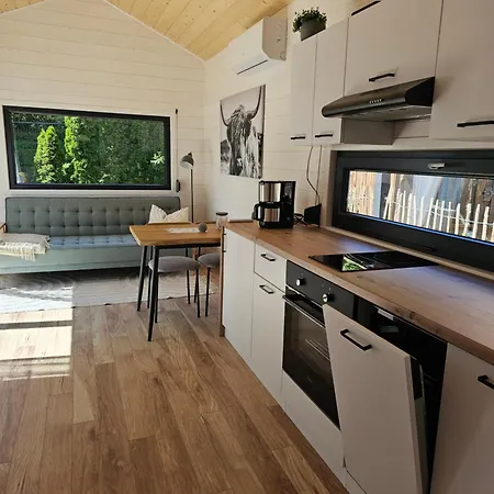Modernes Tinyhouse Mit Klimaanlage In Privater Atmosphaere * Elsterheide