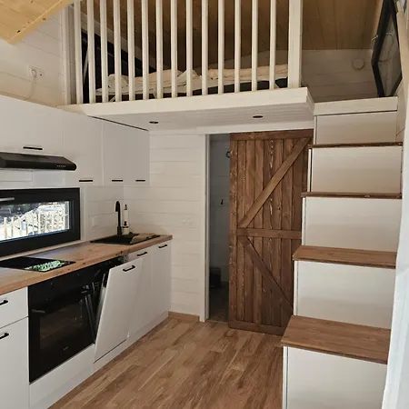 Modernes Tinyhouse Mit Klimaanlage In Privater Atmosphaere * Elsterheide