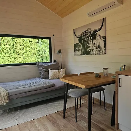 Modernes Tinyhouse Mit Klimaanlage In Privater Atmosphaere *
