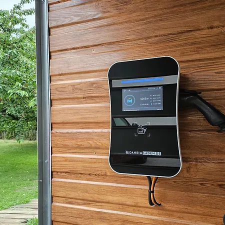 Modernes Tinyhouse Mit Klimaanlage In Privater Atmosphaere * Elsterheide