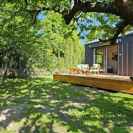Modernes Tinyhouse Mit Klimaanlage In Privater Atmosphaere 샬레 *
